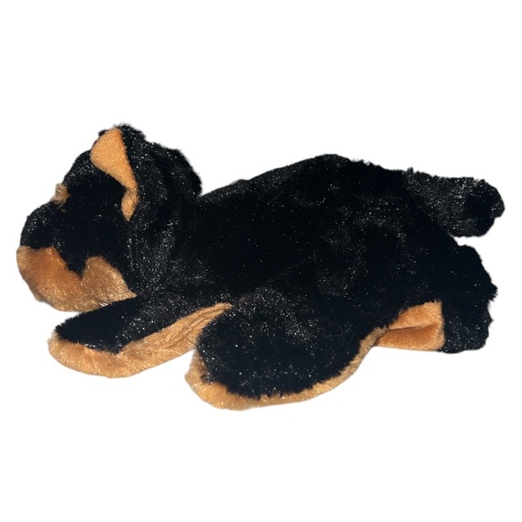 Doberman Pinscher Hand Glove Style Puppet Dream Plush Stuffed Animal - Picture 2 of 7